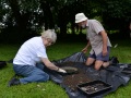 Test Pit 3 sifted for finds.